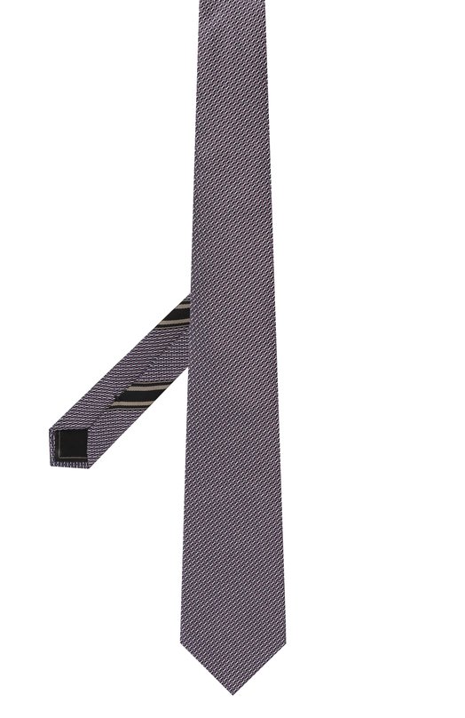 Шелковый галстук Brioni O61D00-PC465 Фиолетовый  O61D00-PC465 Фото 3