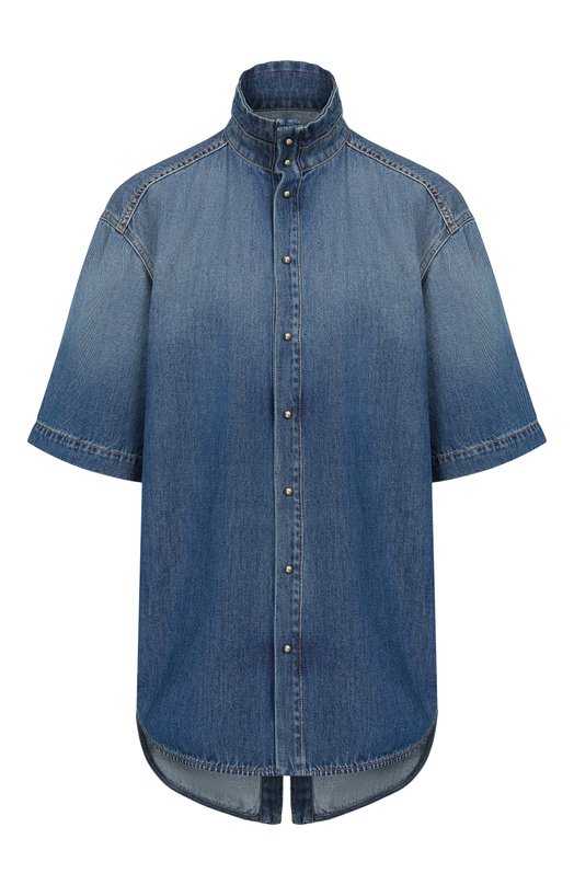 Джинсовая рубашка Darkpark WSH37 TBL01W075/R0BERTA-TENCEL DENIM C0LLAR SHIRT Синий WSH37 TBL01W075/R0BERTA-TENCEL DENIM C0LLAR SHIRT