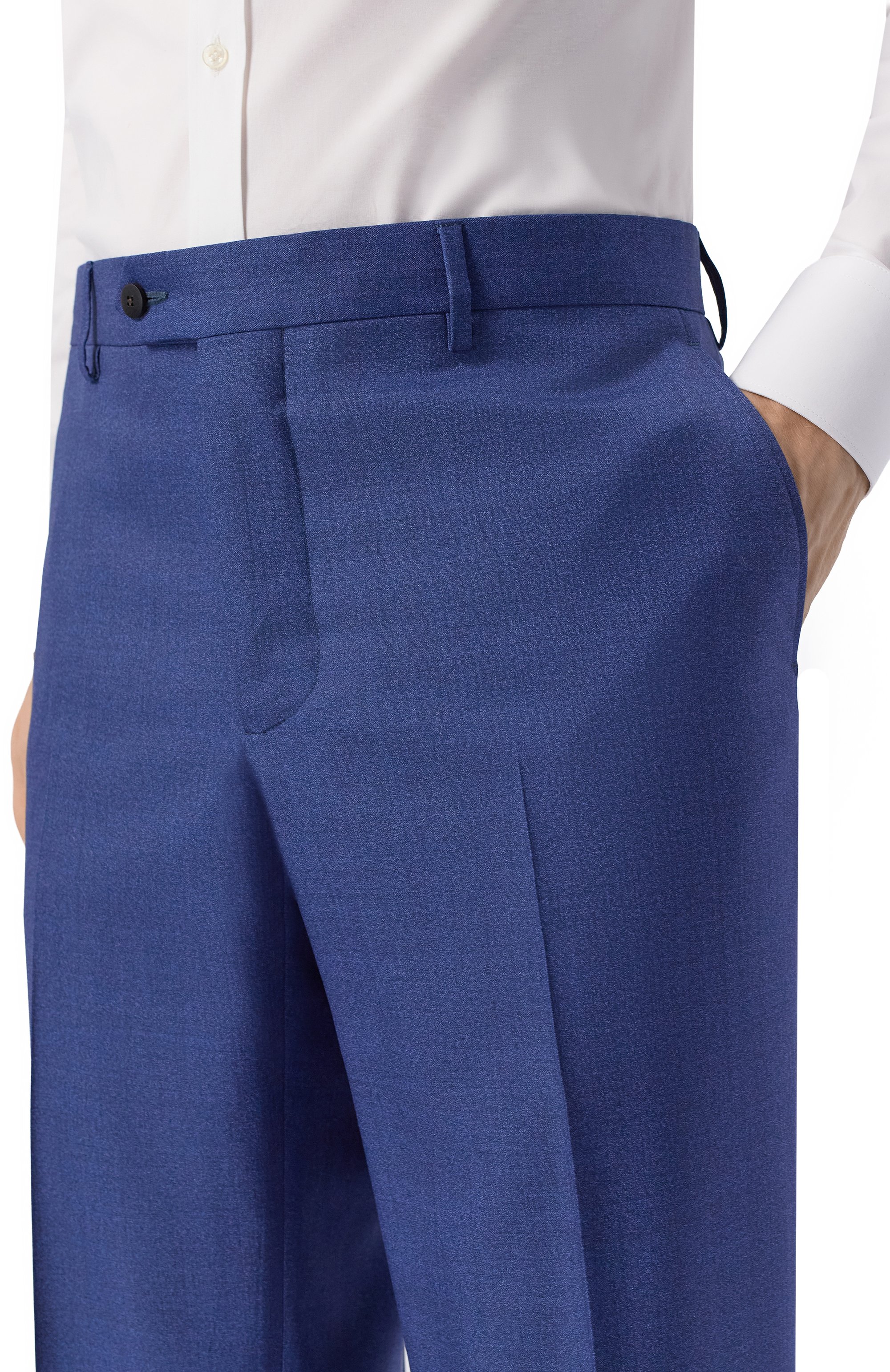 Брюки из шерсти и шелка MVST, арт. M26.CSM.T410/953-W00L/SILK, фото 5