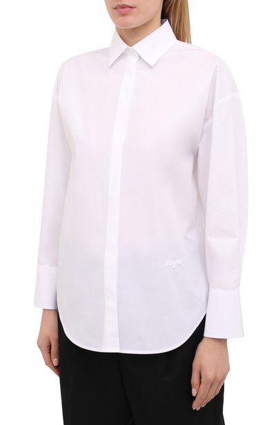 Хлопковая рубашка MSGM, арт. 3042MDE105X 217307, фото 3