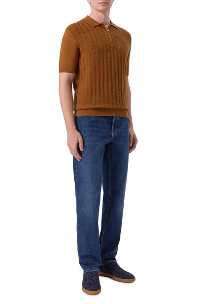 Хлопковое поло CORNELIANI, арт. 27M578/2725103, фото 2