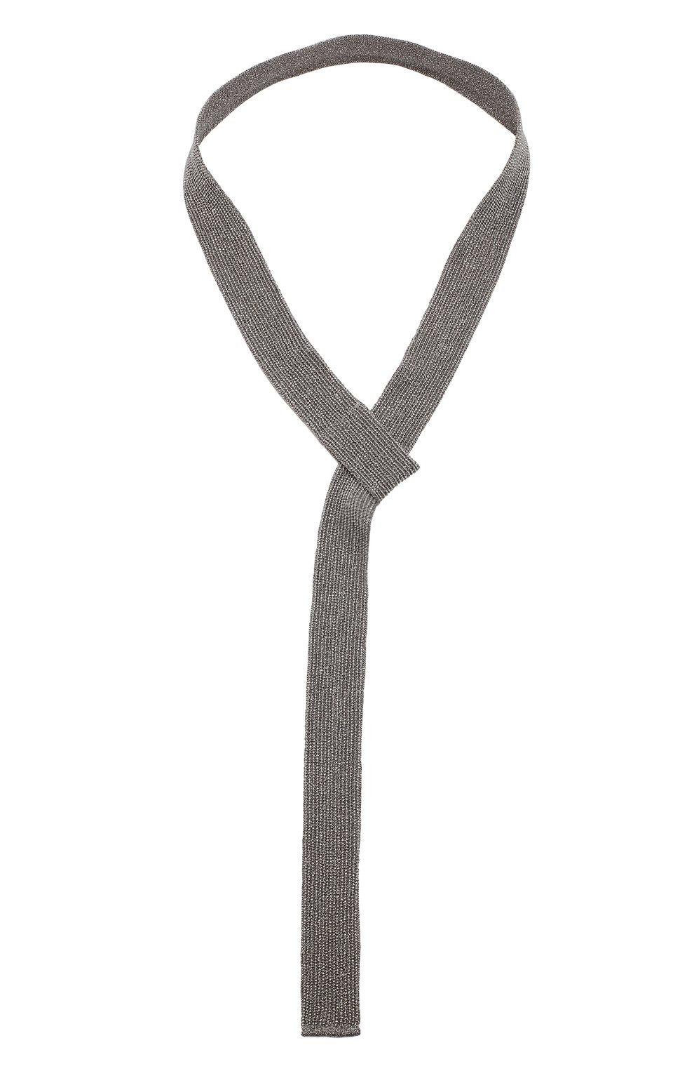 Галстук с металлизированной нитью BRUNELLO CUCINELLI, арт. M31802299, фото 1