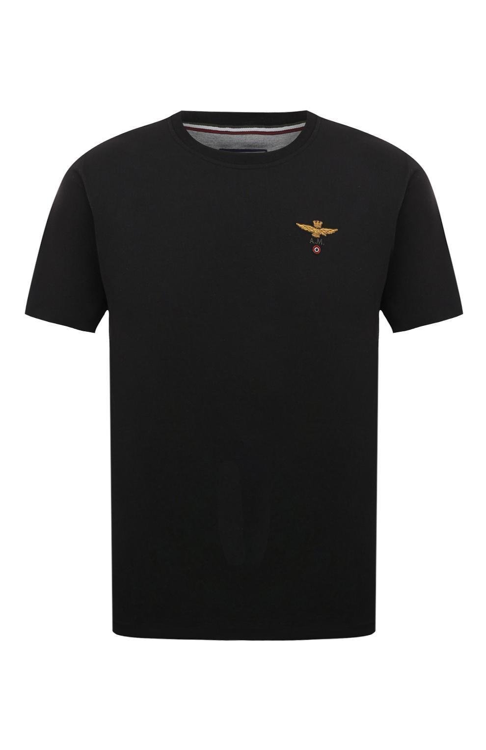 Хлопковая футболка AERONAUTICA MILITARE, арт. N0STS1580J372, фото 1