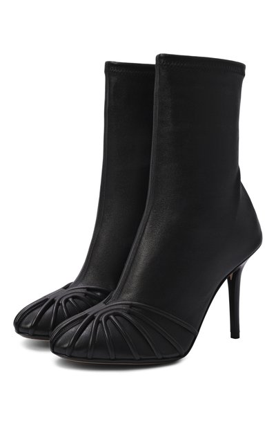 Женские кожаные ботильоны karen 95 ALEVI MILANO, арт. L26S7004.R.1044997/NAPPA STRETCH