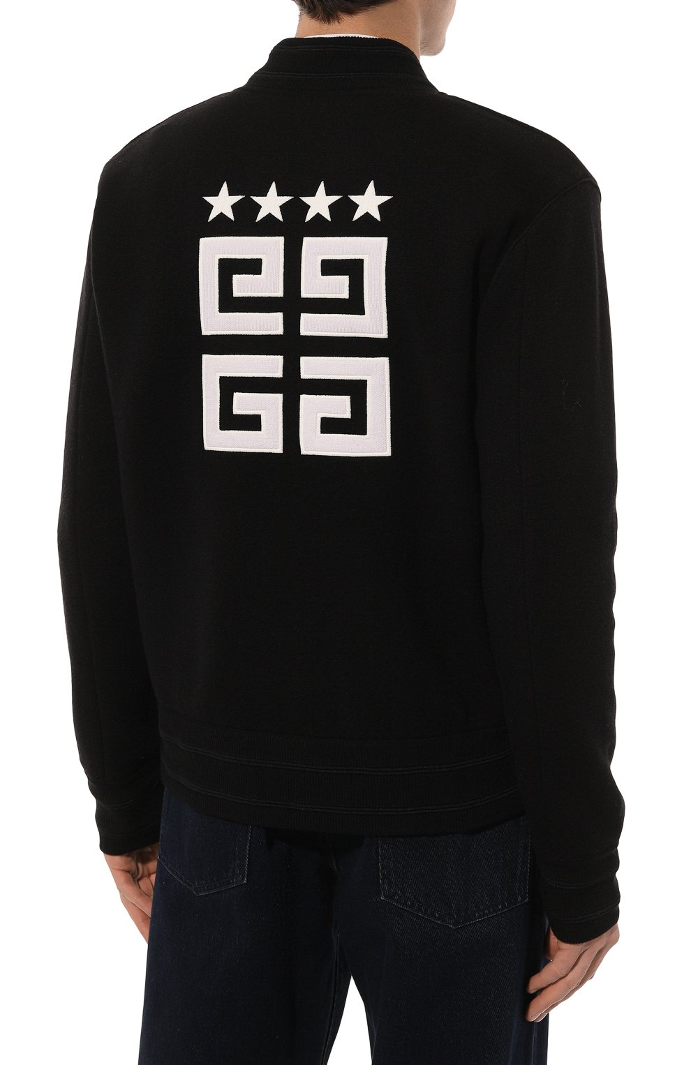 Шерстяной бомбер GIVENCHY, арт. BM014A4YFP, фото 4