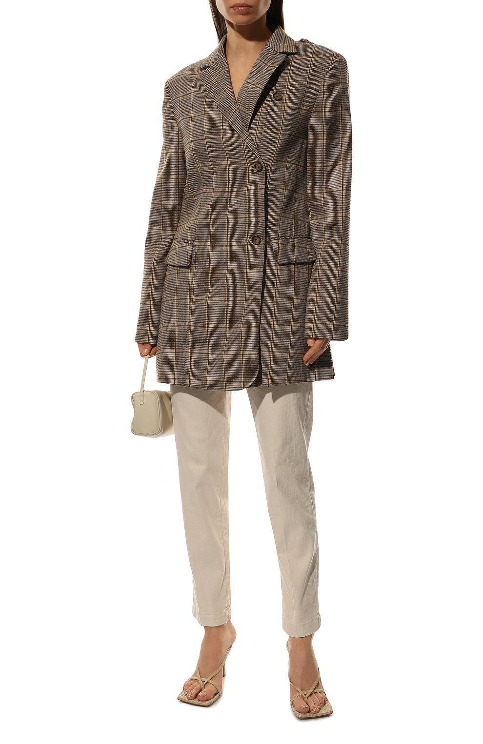 Брюки из хлопка и лиоцелла BRUNELLO CUCINELLI, арт. MA080P5729, фото 2