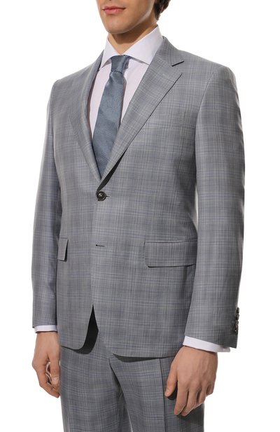 Костюм из шерсти и шелка CANALI, арт. 11280/19/BX02066, фото 2