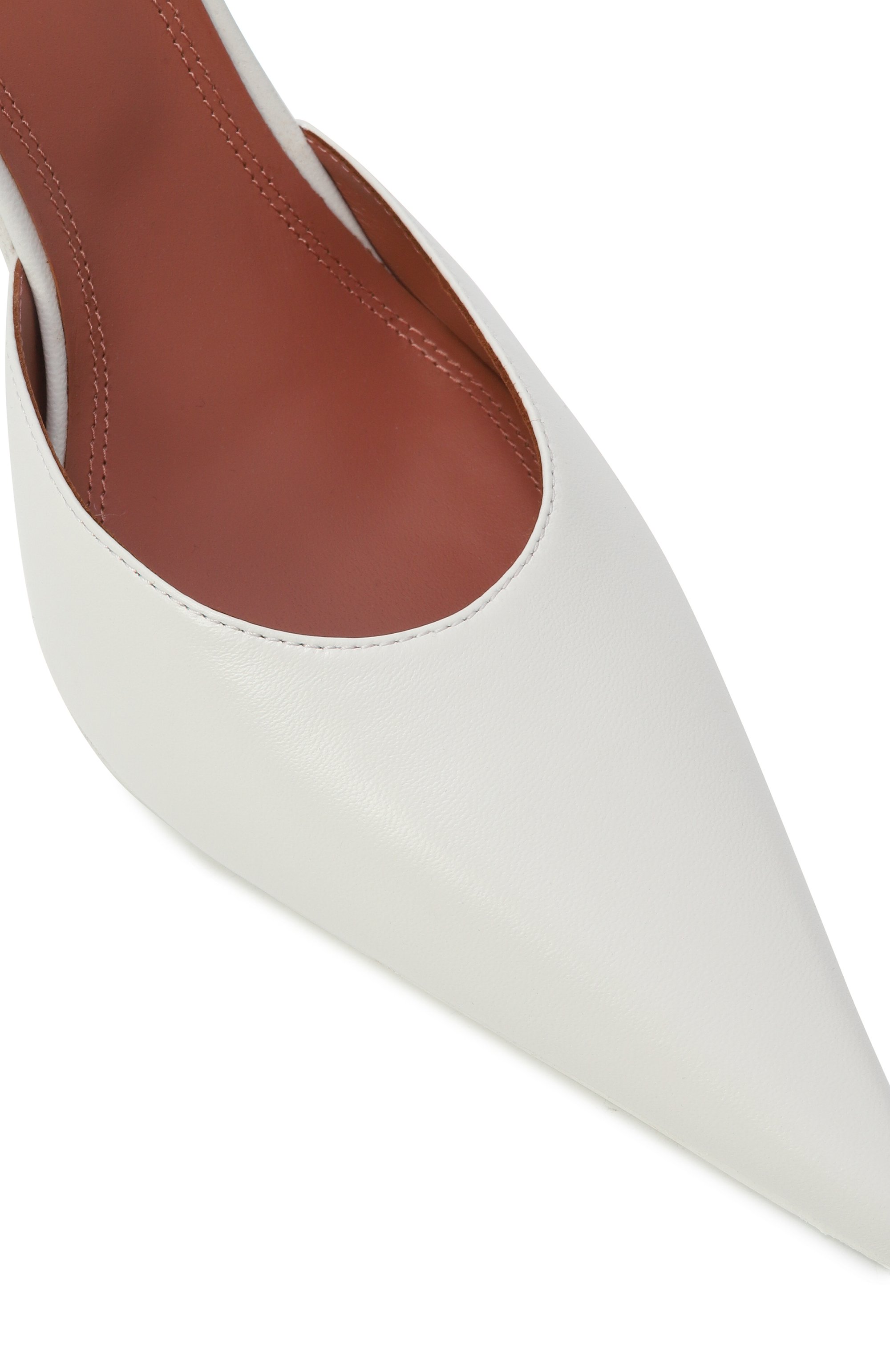 Кожаные туфли barbara mary jane AMINA MUADDI, арт. BARBARA MARY JANE/NAPPA, фото 7