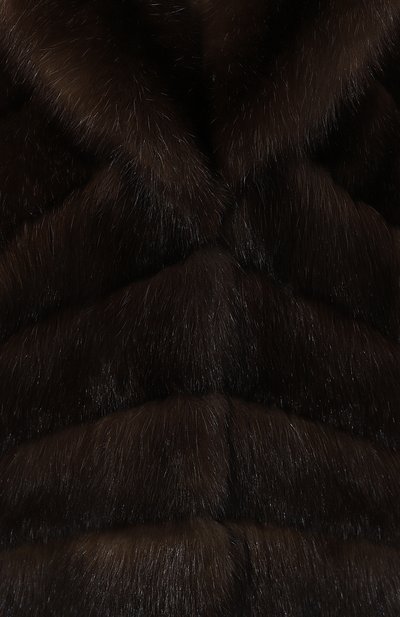 Шуба из меха соболя VICTORIA KUSENKOVA темно-коричневого цвета по цене 3982000 руб., арт. 723500004635, фото 5 Шуба из меха соболя VICTORIA KUSENKOVA, арт. 723500004635, фото 5