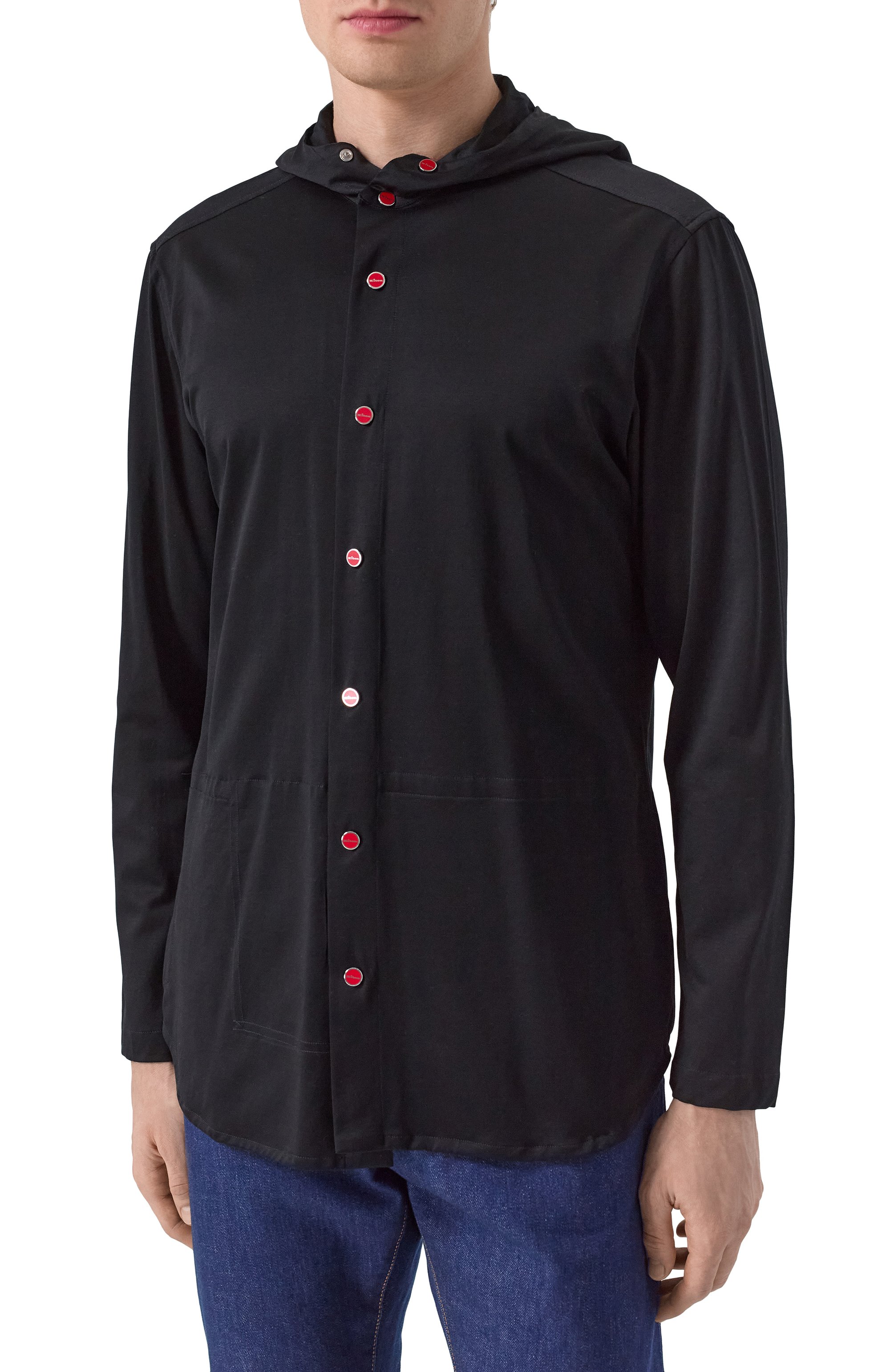 Хлопковая рубашка KITON, арт. UMCPETEH0923417, фото 3