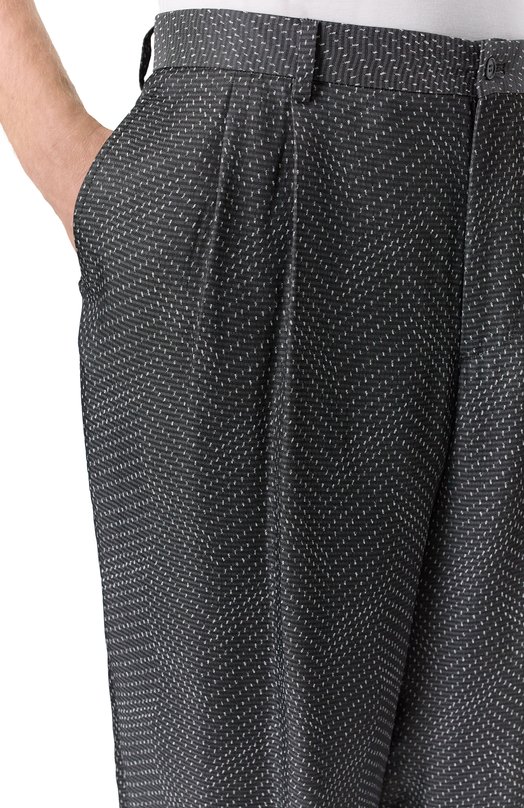 Брюки из вискозы Giorgio Armani GM000922/TE20722 Серый  GM000922/TE20722 Фото 5