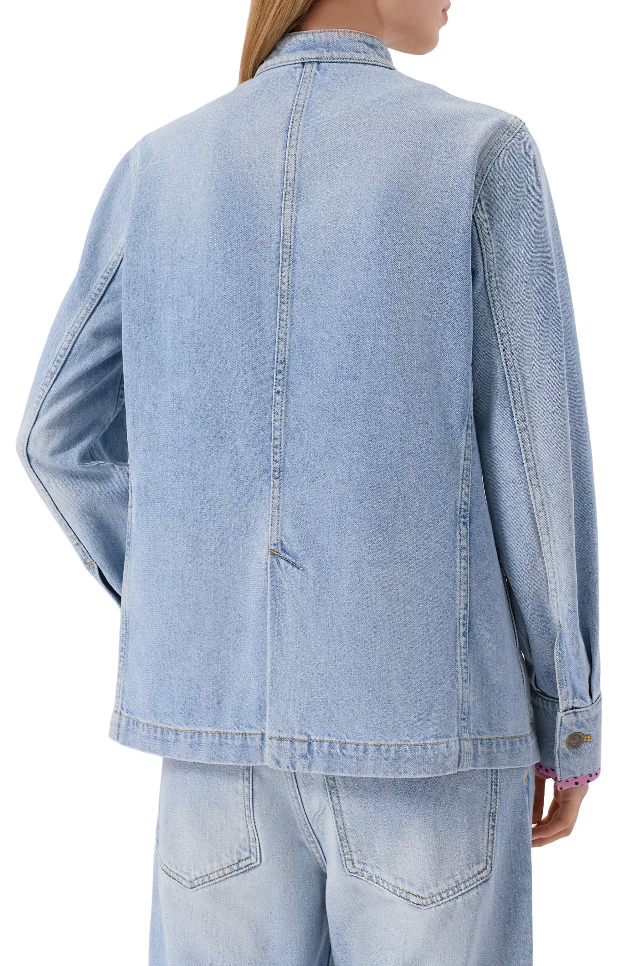 Джинсовая куртка VALENTINO, арт. 7B3DC03N94W, фото 4