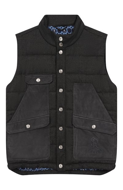 Шерстяной жилет STEFANO RICCI JUNIOR, арт. YAJ6400020/S0L001