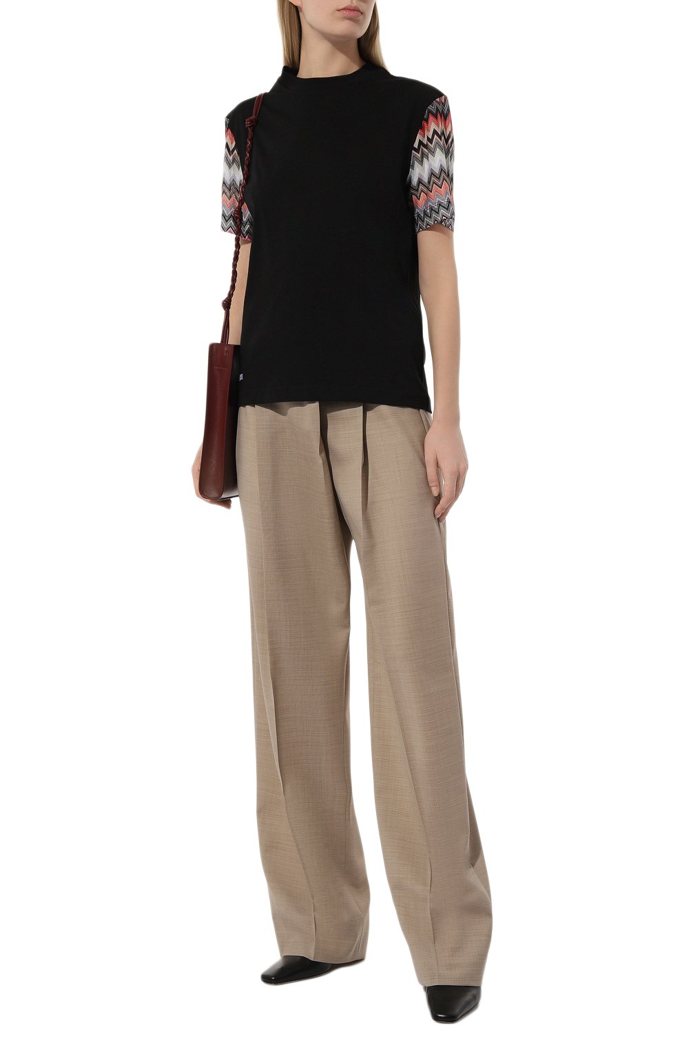 Хлопковая футболка MISSONI, арт. DS24SL03/BJ00JU, фото 2