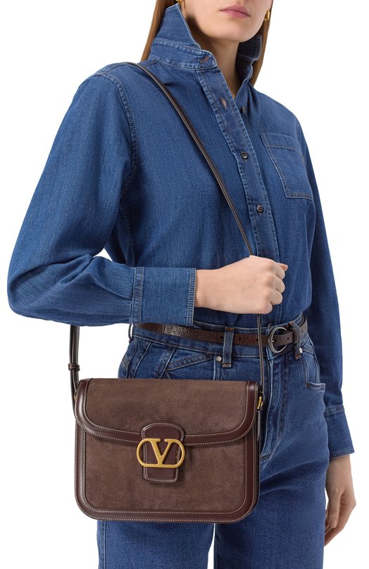 Сумка 9TO5 Valentino 6W2B0R15/QTJ Коричневый  6W2B0R15/QTJ Фото 2
