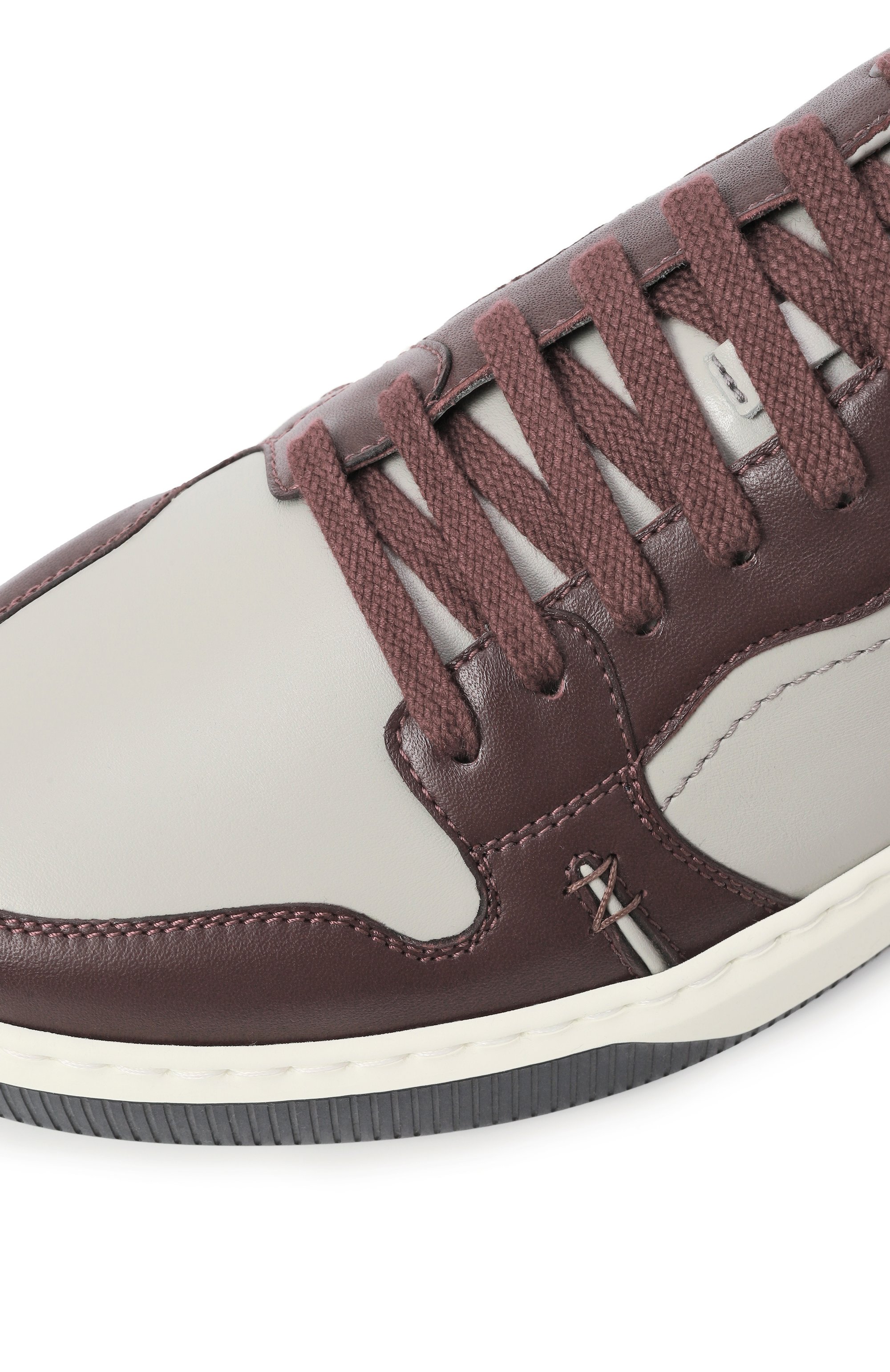 Кожаные кеды ZILLI, арт. H0141AM1015VZBA03, фото 7