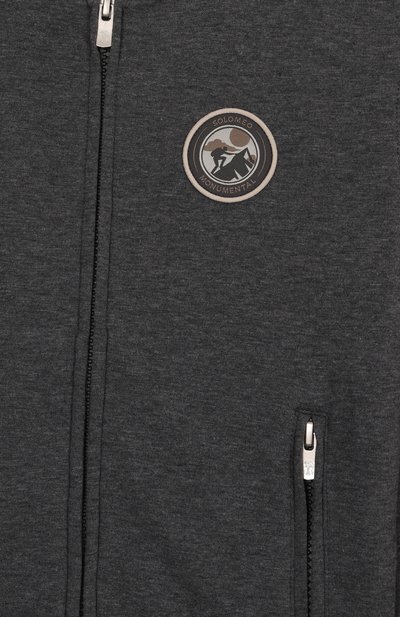 Хлопковая толстовка BRUNELLO CUCINELLI, арт. BW863E194A, фото 3