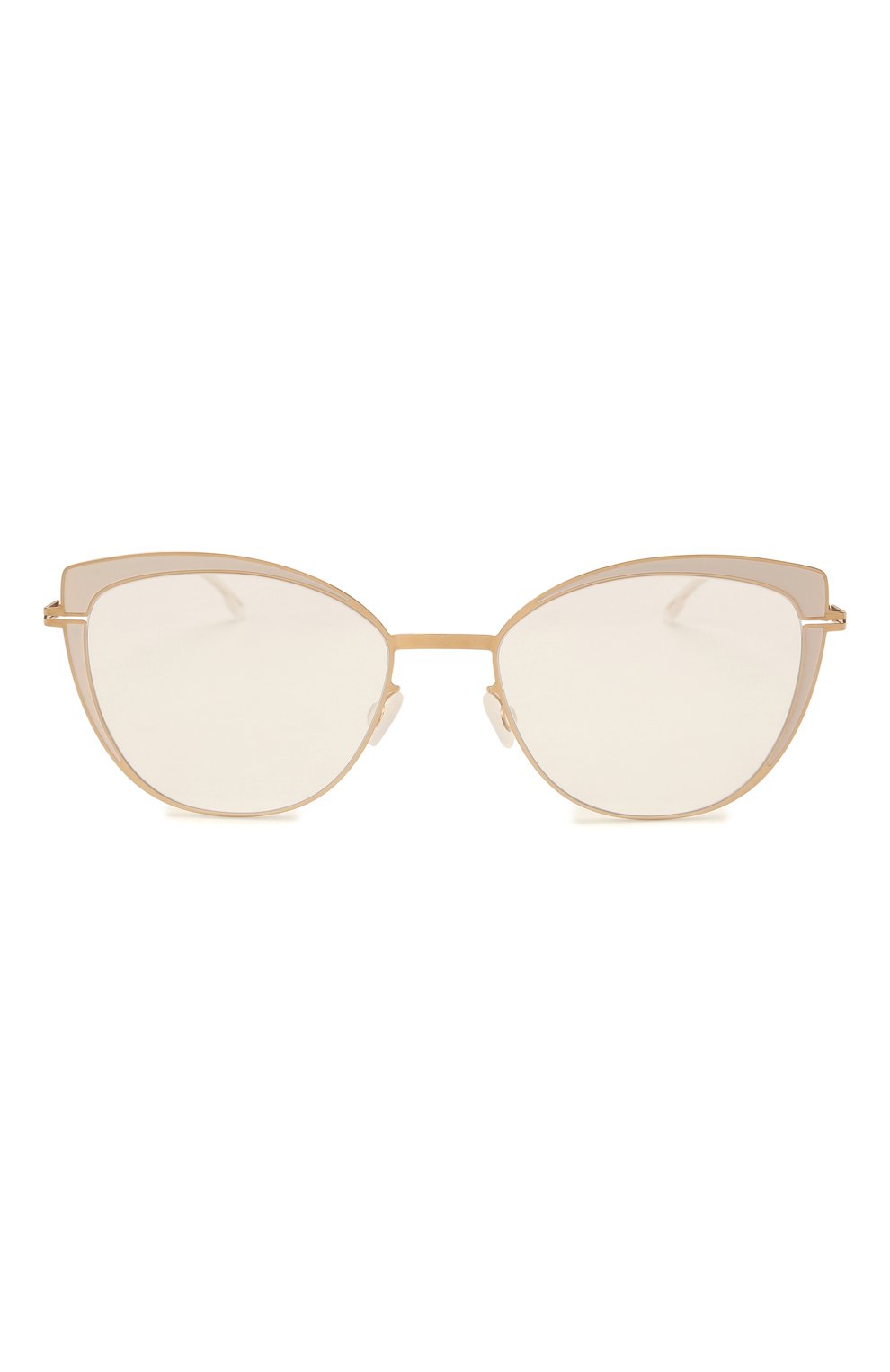 Оправа MYKITA золотого цвета по цене 49950 руб., арт. KELSEY/CHAMPAGNEG0LD/AUR0RE/CLEAR 283, фото 3 Оправа MYKITA, арт. KELSEY/CHAMPAGNEG0LD/AUR0RE/CLEAR 283, фото 3