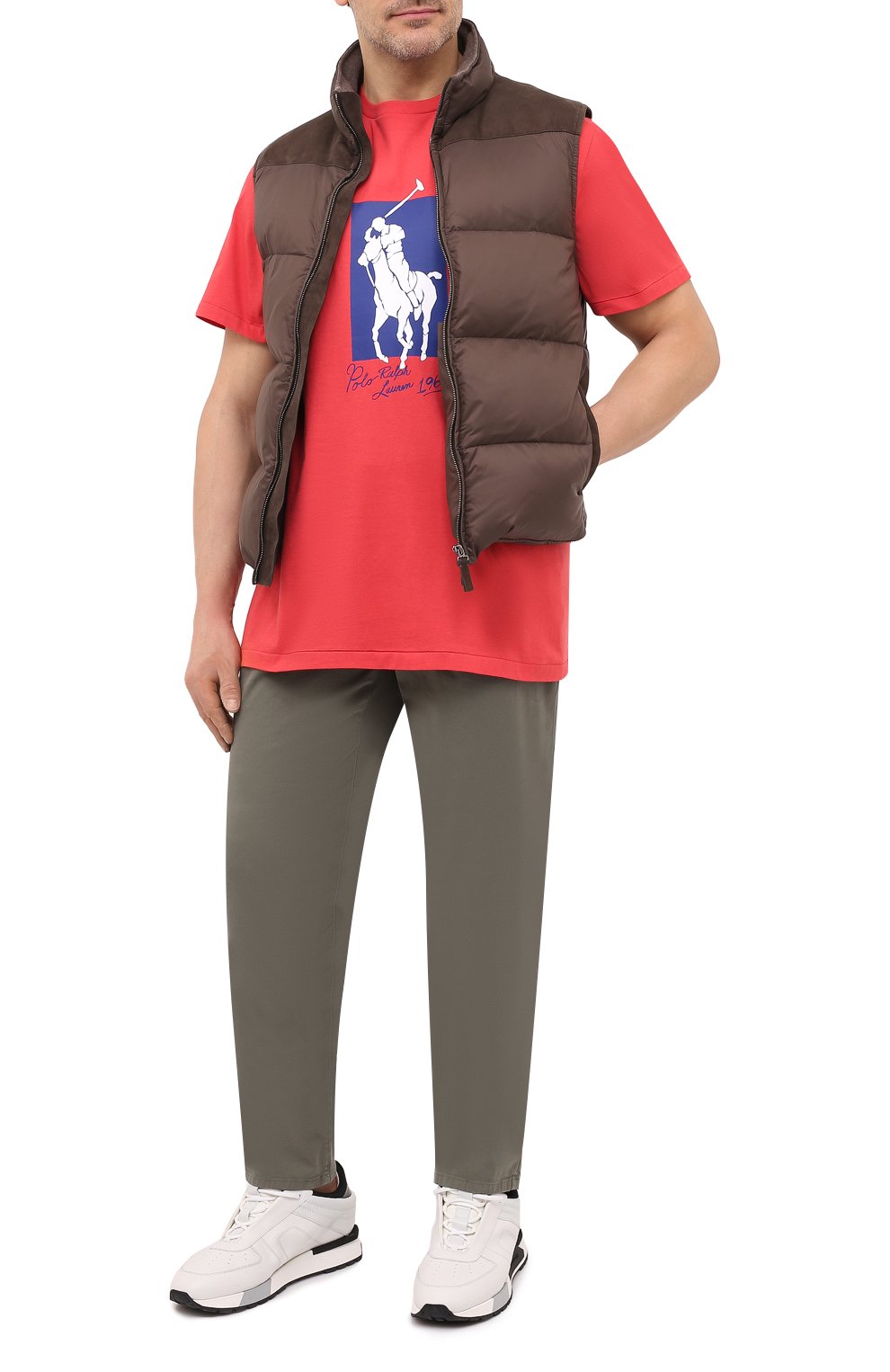 Хлопковая футболка POLO RALPH LAUREN, арт. 711857312/PRL BS, фото 2