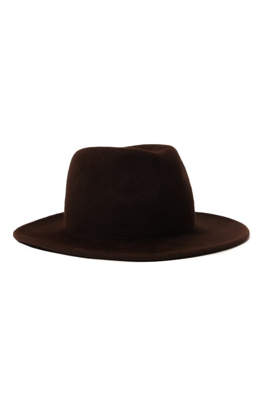 Шляпа Fedora из велюра Fetish KF24S Коричневый KF24S