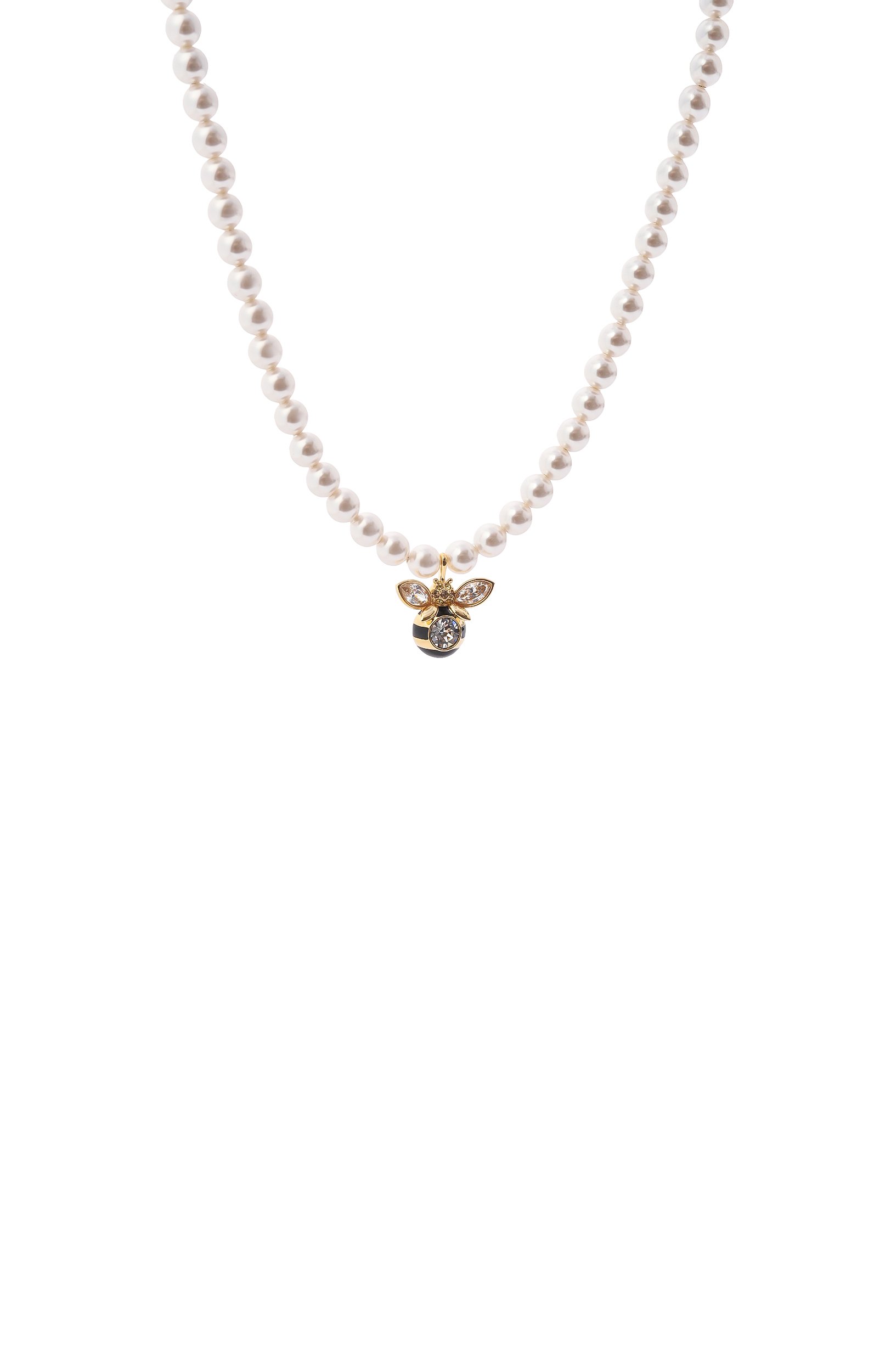 Колье idyllia SWAROVSKI молочного цвета по цене 29950 руб., арт. 5742677, фото 3 Колье idyllia SWAROVSKI, арт. 5742677, фото 3