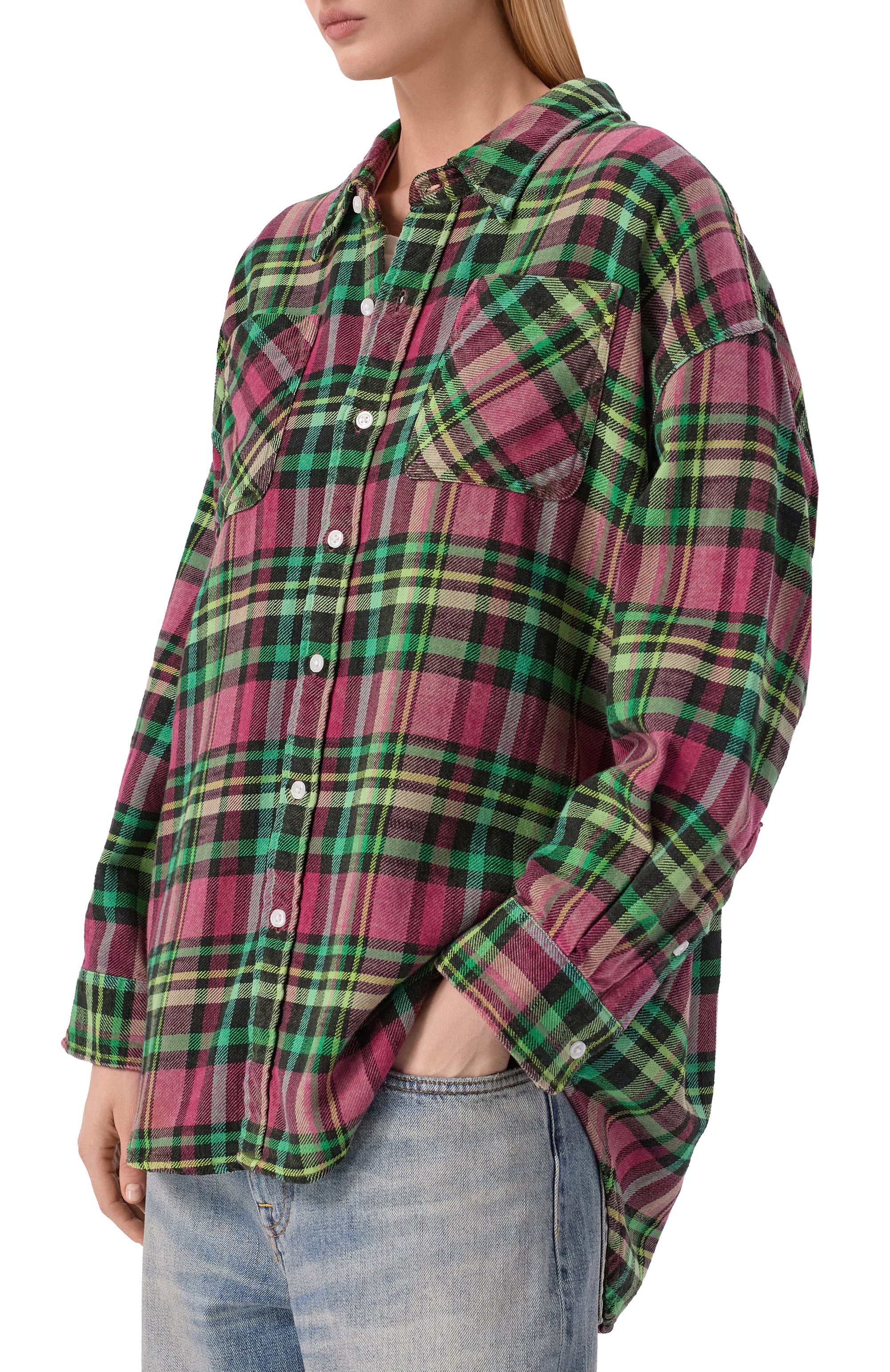 Хлопковая рубашка R13, арт. R13WR015-R783B, фото 3