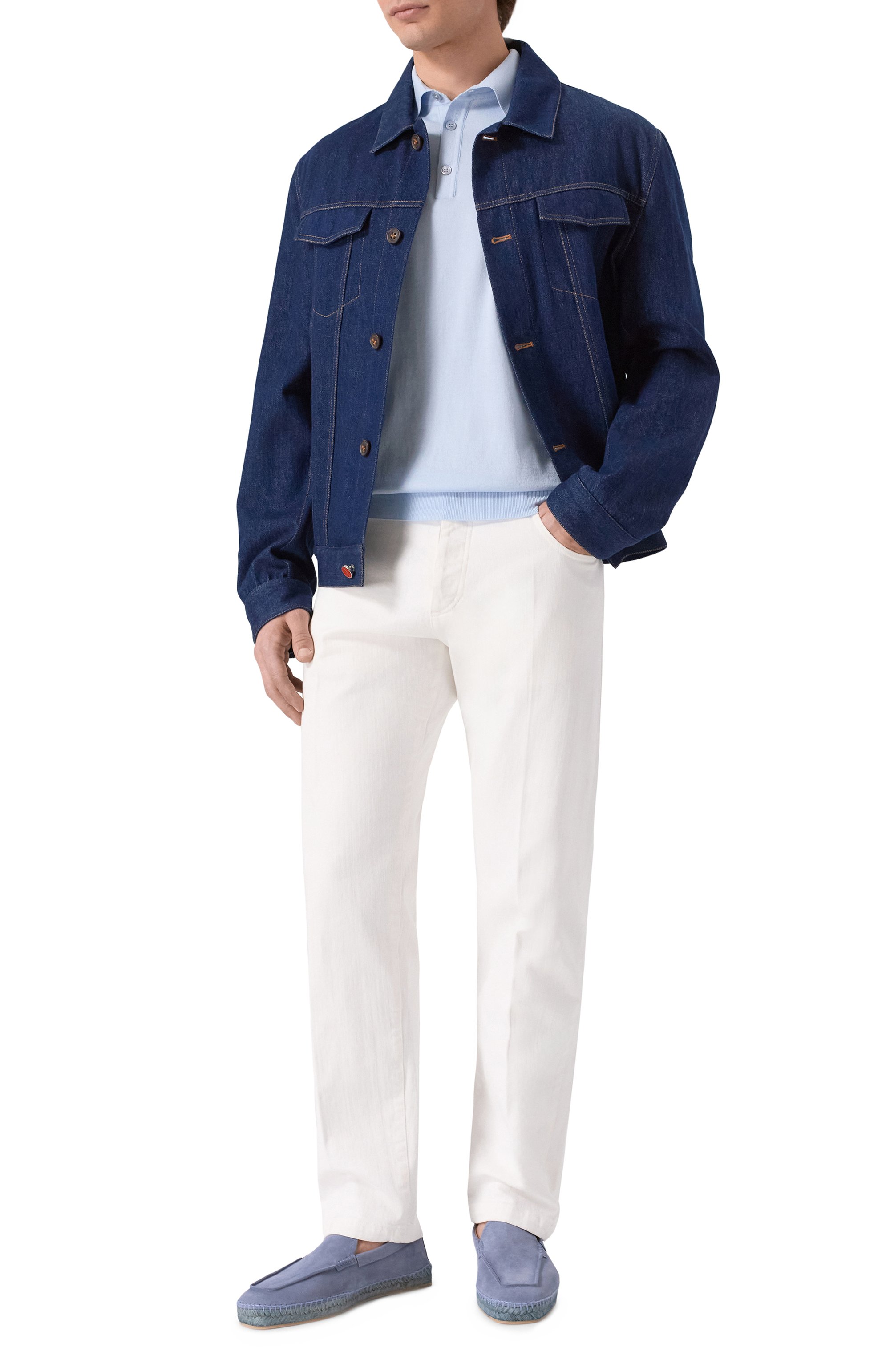 Замшевые эспадрильи KITON, арт. USSA296N0140204, фото 2