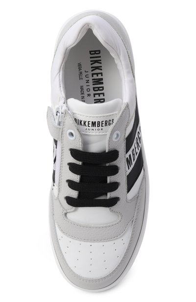Комбинированные кеды DIRK BIKKEMBERGS, арт. K4B9-21143-1364_001, фото 4