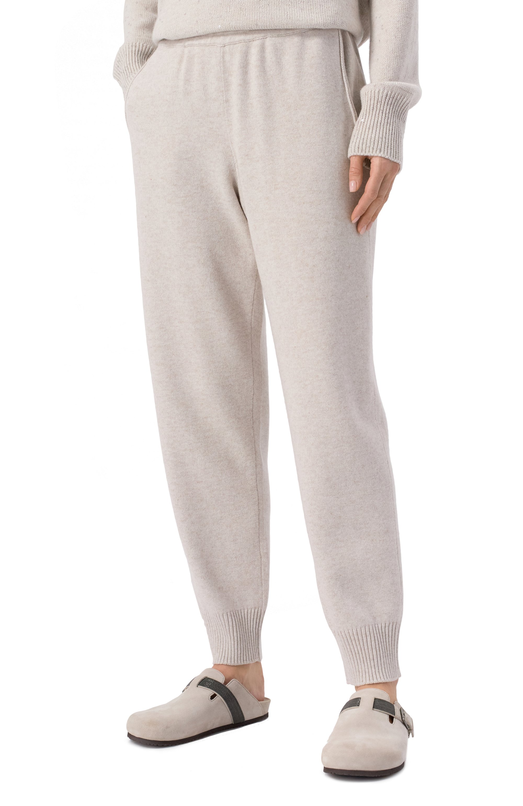 Джоггеры из шерсти и кашемира BRUNELLO CUCINELLI, арт. M16709499P, фото 3