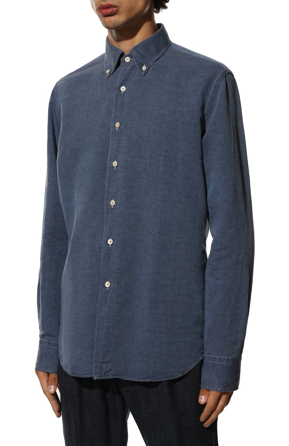 Рубашка изо льна и хлопка ALESSANDRO GHERARDI, арт. BP1L-XD-7T/10AU, фото 3