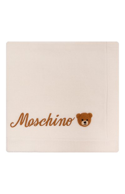 Одеяло из хлопка и шерсти MOSCHINO, арт. MUB00D/LHE45, фото 2