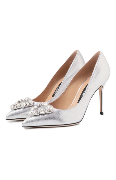 Женские кожаные туфли sr godiva precious 90 SERGIO ROSSI, арт. B09780/MINL01