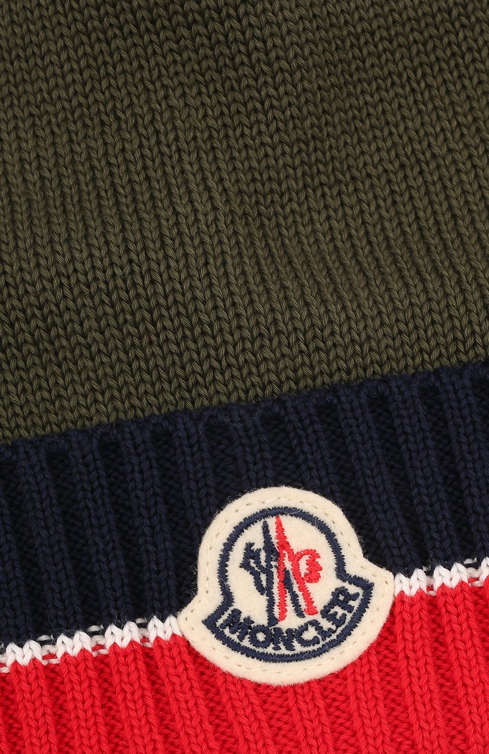 Хлопковая шапка MONCLER, арт. H1-954-3B000-08-M1367, фото 3