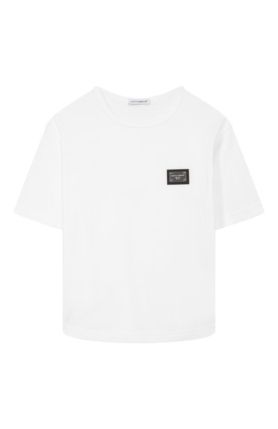 Хлопковая футболка DOLCE & GABBANA, арт. L4JT7T/G7I20/2-6