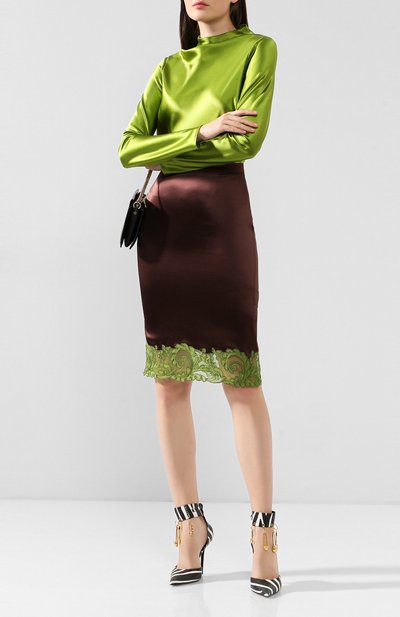 Шелковая юбка VERSACE, арт. A84586/A231743, фото 2