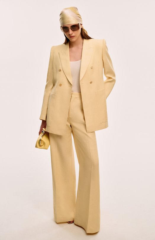 Брюки Chloé CH25UPA15434 Бежевый  CH25UPA15434 Фото 7