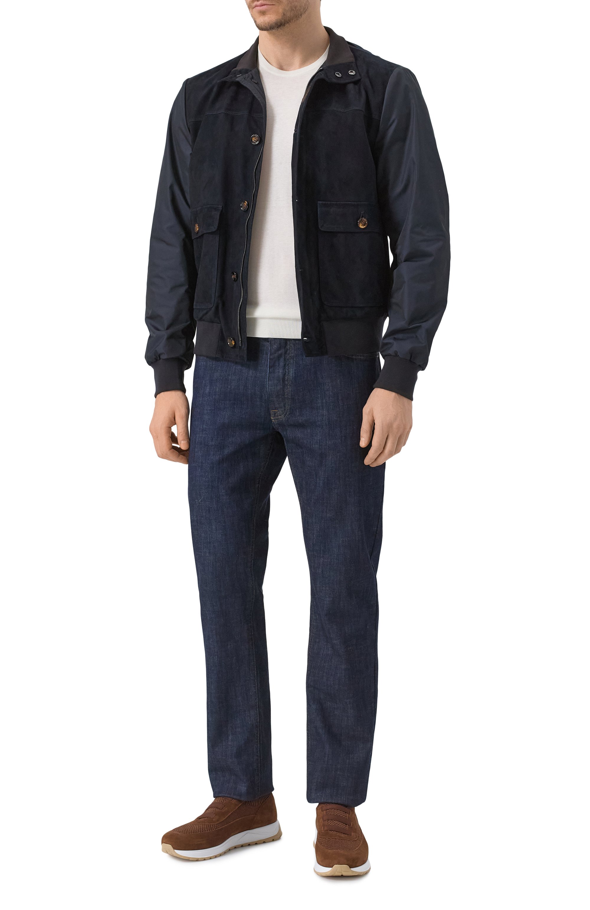 Шелковый джемпер GRAN SASSO белого цвета по цене 28550 руб., арт. 43112/23503, фото 2 Шелковый джемпер GRAN SASSO, арт. 43112/23503, фото 2