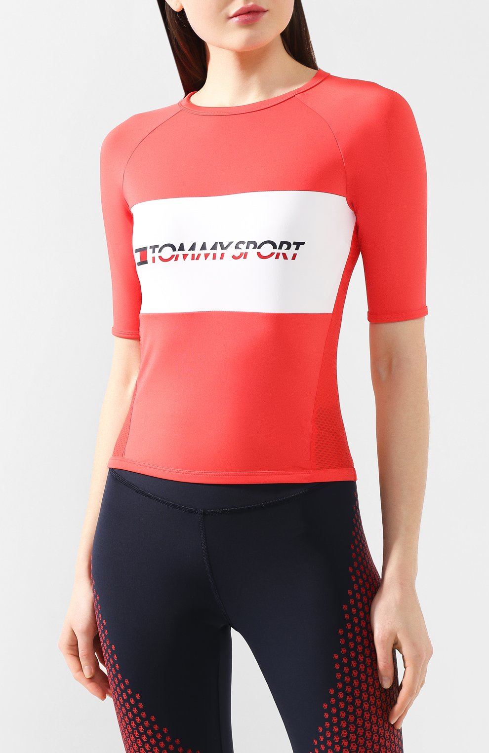 Топ TOMMY SPORT кораллового цвета по цене 4990 руб., арт. S10S100397, фото 3 Топ TOMMY SPORT, арт. S10S100397, фото 3
