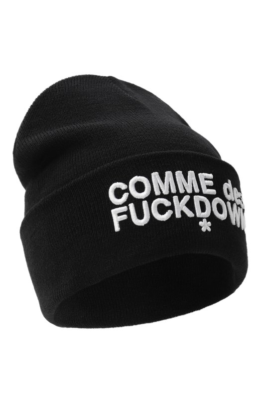 Шапка Comme des Fuckdown CFACX00241 Чёрный CFACX00241