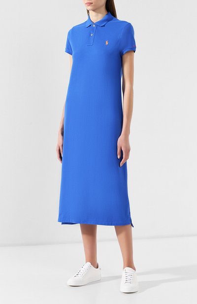 Хлопковое платье POLO RALPH LAUREN, арт. 211744694, фото 3