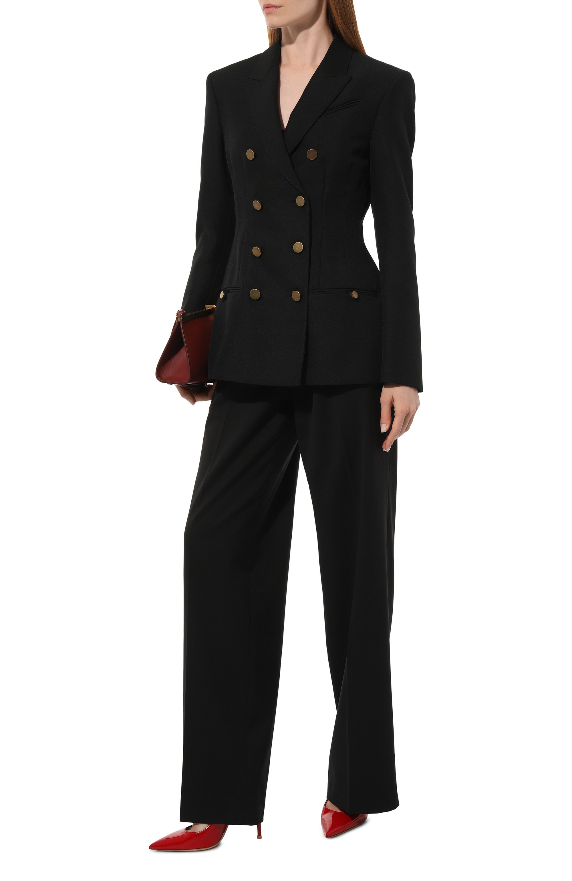 Кожаные туфли gianvito 120 GIANVITO ROSSI красного цвета по цене 69800 руб., арт. G21531.11RIC.VERTABS, фото 2 Кожаные туфли gianvito 120 GIANVITO ROSSI, арт. G21531.11RIC.VERTABS, фото 2