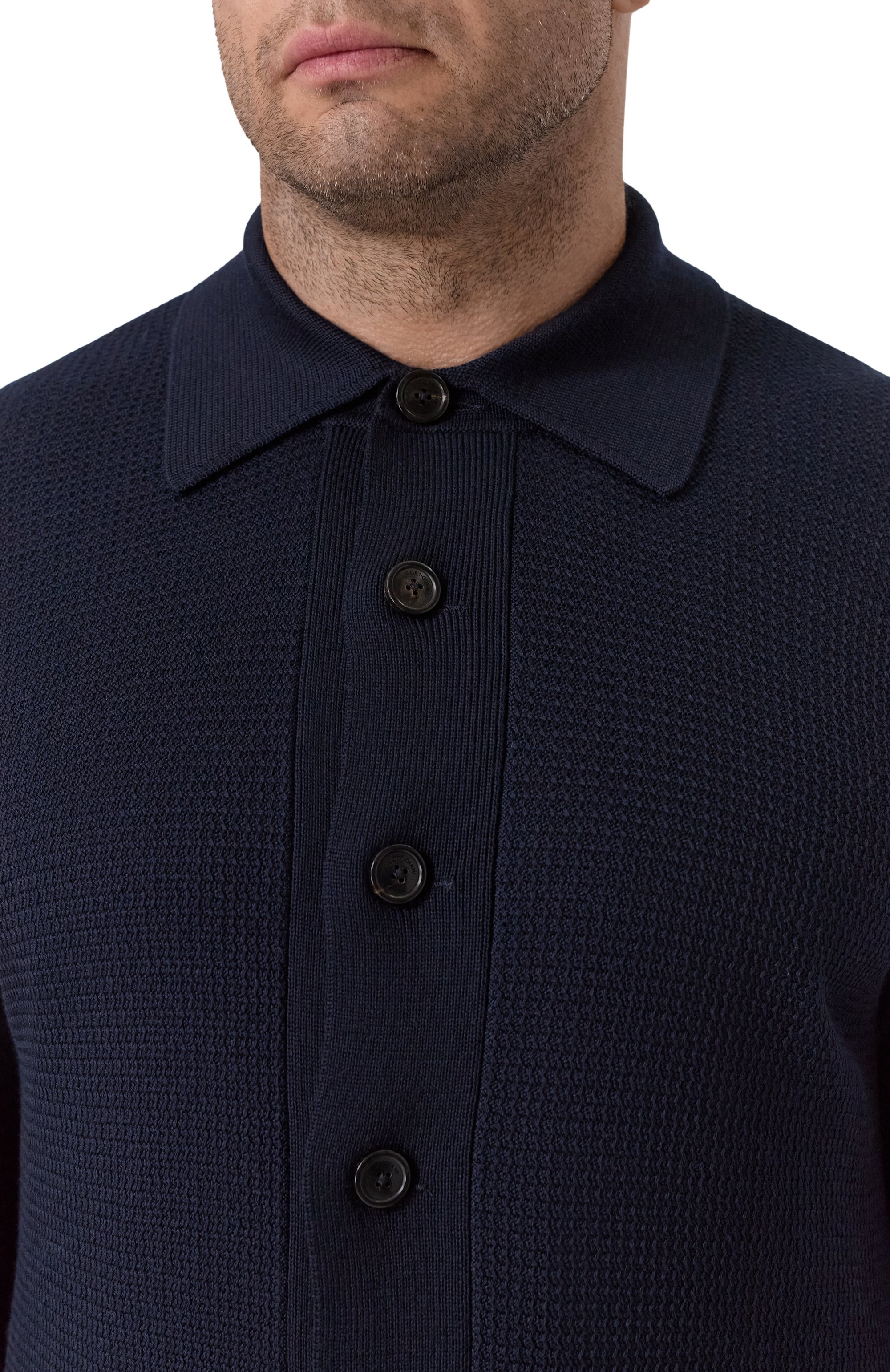 Кардиган из шерсти и кашемира CORTIGIANI, арт. 3A9125, фото 5