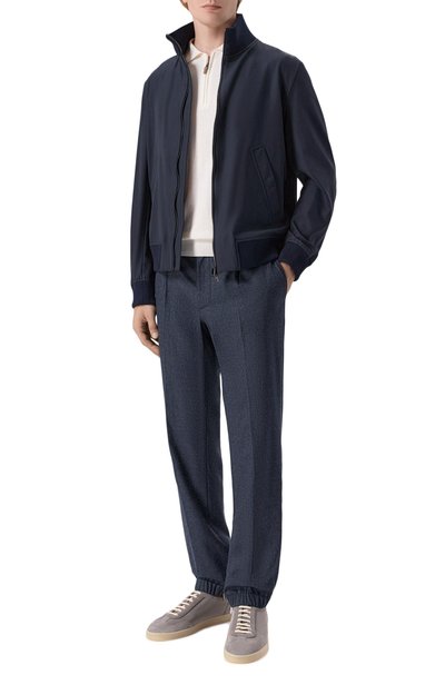 Мужские джоггеры из шерсти и кашемира STEFANO RICCI, арт. M1T630002A/WCEA1V