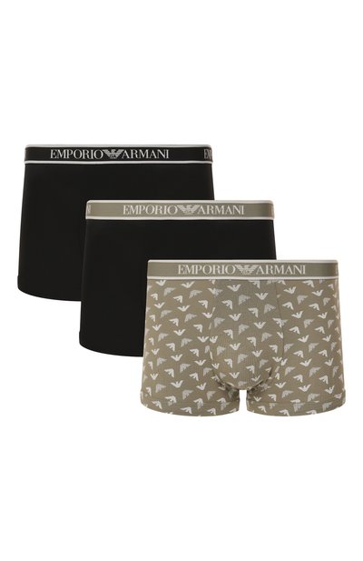 Мужские комплект из трех боксеров EMPORIO ARMANI, арт. EM000370/AF10779