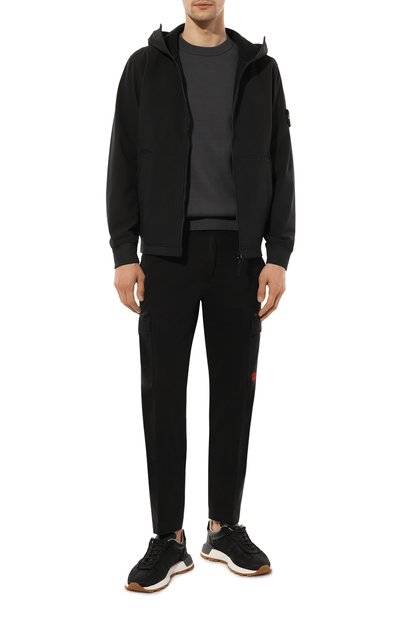 Хлопковый джемпер BOSS ORANGE, арт. 50494412, фото 2