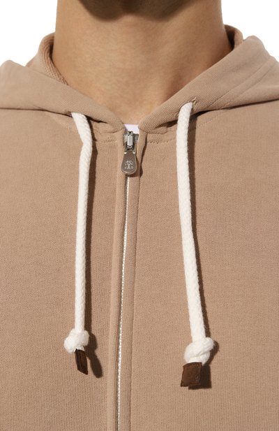 Хлопковая толстовка BRUNELLO CUCINELLI, арт. MTU14B2038, фото 5