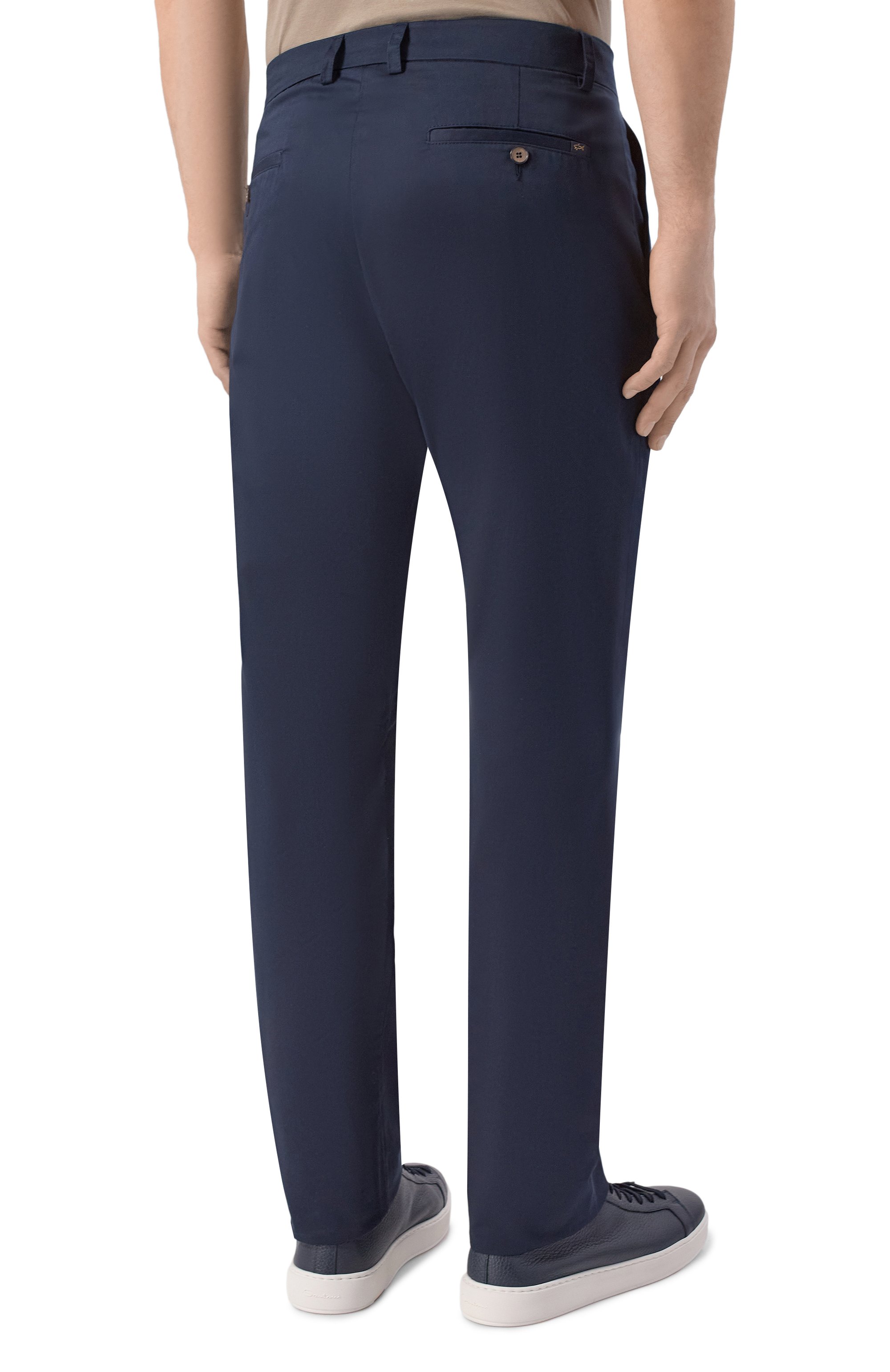 Хлопковые брюки PAUL&SHARK, арт. 26414059, фото 4