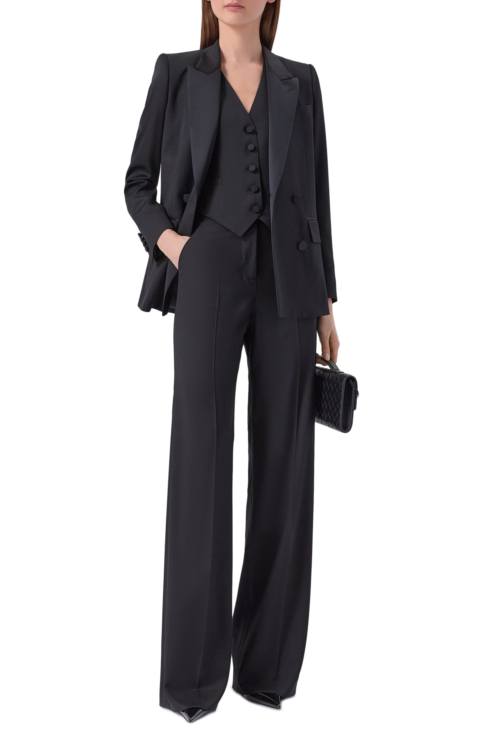 Шерстяной жилет MVST черного цвета по цене 97500 руб., арт. M26.2PW.J045/F150 TUXED0, фото 2 Шерстяной жилет MVST, арт. M26.2PW.J045/F150 TUXED0, фото 2