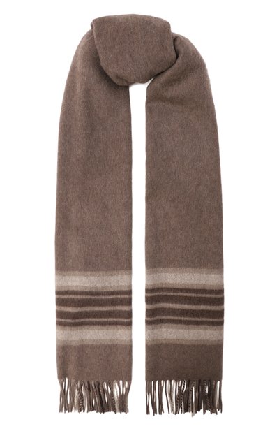 Мужской кашемировый шарф KITON, арт. USCIACK0254H04