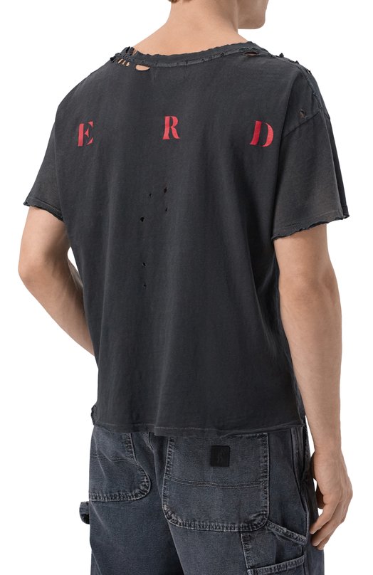 Хлопковая футболка Enfants Riches Deprimes 010-868/C0TT0N Чёрный  010-868/C0TT0N Фото 4